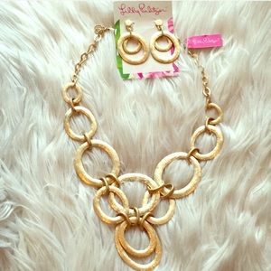 Lilly Pulitzer ring leader earrings